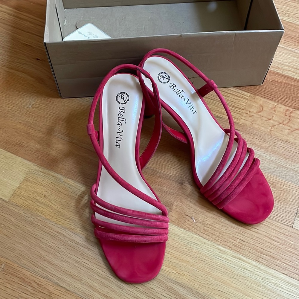 Brand new red heels
